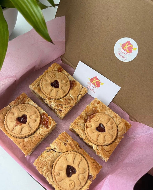 Jammie Dodger Blondies