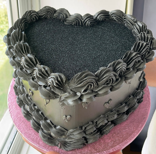 Heart shaped cake